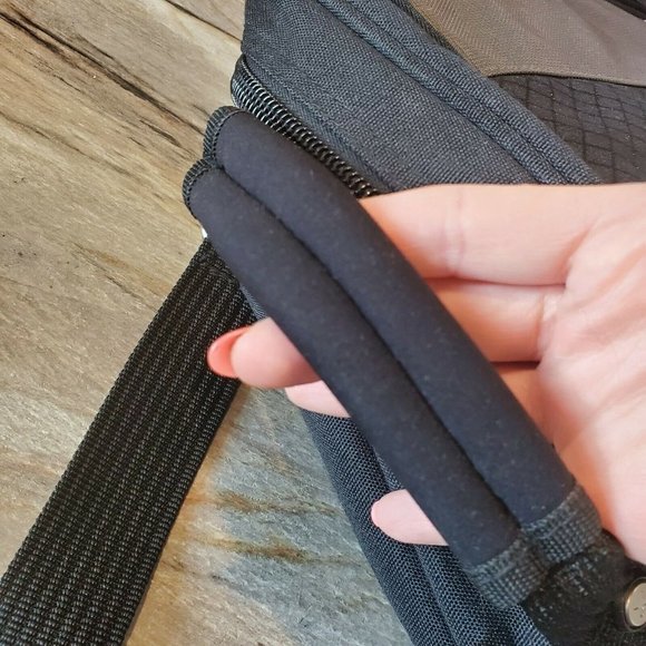 Vintage 90s Champion 16" Boarding‎ Travel Bag Black Weekender Gym Bag - Picture 4 of 12